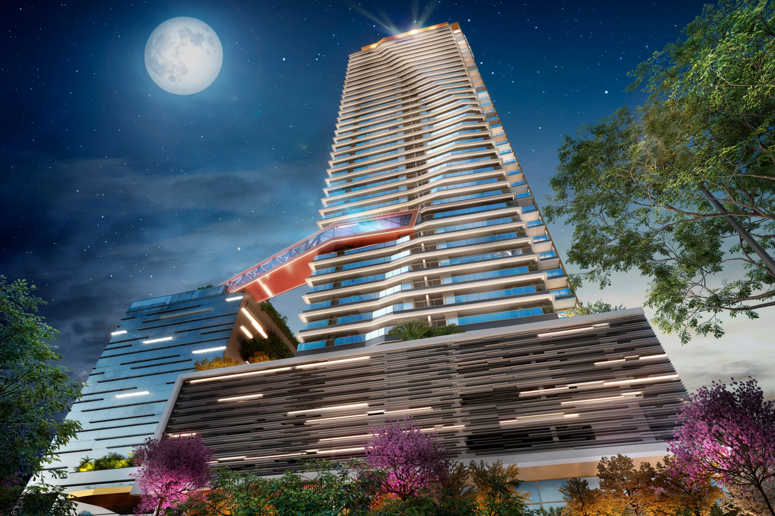 Mandarin The Legend — Empreendimento — Fachada Residencial